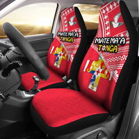 Mate Ma'a Tonga Car Seat Cover Coat Of Arms - Polynesian Pride