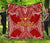 Rotuma Premium Quilt - Roturma Flag Melanesian Style Red - Polynesian Pride