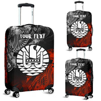 Tahiti Polynesian Personalised Luggage Covers - Vintage Polynesian Turtle - Polynesian Pride