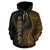 Pohnpei Polynesian Hoodie Coconut Tree Gold - Polynesian Pride