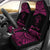 Niue Polynesian Custom Personalised Car Seat Covers - Pride Pink Version Universal Fit Pink - Polynesian Pride
