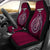 Cook Islands Tamariki Toa Car Seat Cover Universal Fit Purple - Polynesian Pride