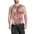Polynesian Men Tank Top 29 White-Red - Polynesian Pride