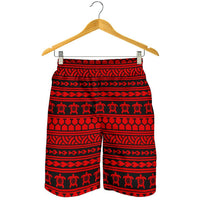 Polynesian Tattoo Tribal Red Men's Short - Polynesian Pride