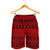 Polynesian Tattoo Tribal Red Men's Short - Polynesian Pride
