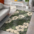 polynesian-area-rug-tribal-vintage-hibiscus-flowers-green-color