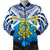 Tuvalu Rugby Men Bomber Jacket Polynesian Flag Blue - Polynesian Pride