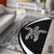Hawaii Turtle Polynesian Area Rug Circle Style White White - Polynesian Pride