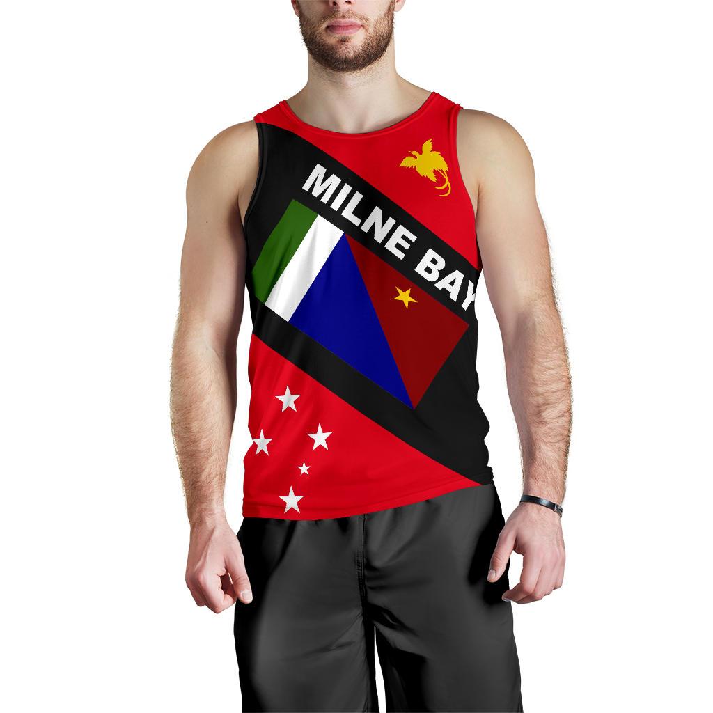 Papua New Guinea Men's Tank Top - Milne Bay Province - Polynesian Pride