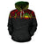 Samoa Polynesian All Over Hoodie Reggae Heartbeat Style - Polynesian Pride
