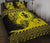 Cook Island Quilt Bed Sets Wave Yellow Black - Polynesian Pride
