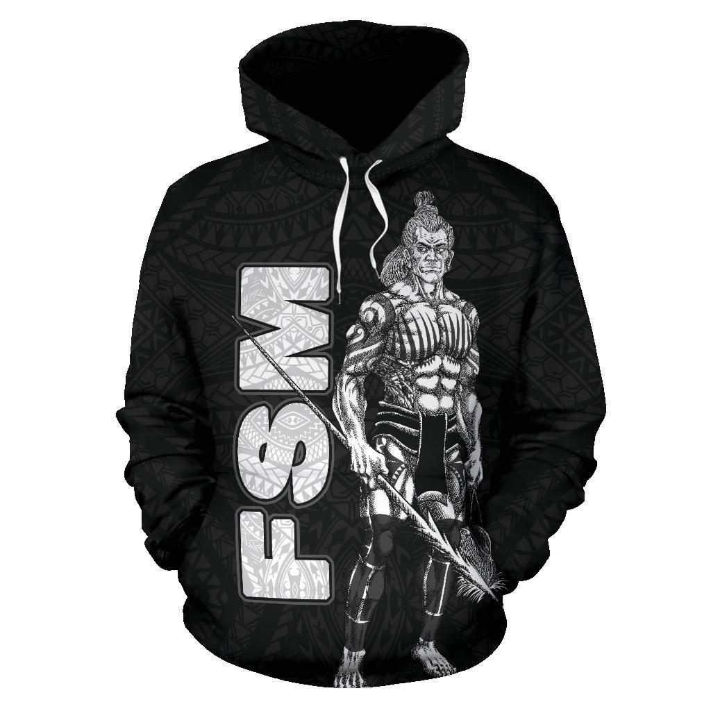 Federated States of Micronesia Hoodie Micronesian Warrior - Polynesian Pride