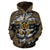Hibiscus Polynesian Gold Hawaii Turtle Hoodie - Polynesian Pride
