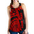 (Custom Personalised) Polynesian Guinea Women's Tank Top - Moana Maui Tattoo With Coat Of Arm Guinea Red - Polynesian Pride