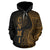 Northern Mariana Islands Polynesian Hoodie Coconut Tree Gold - Polynesian Pride