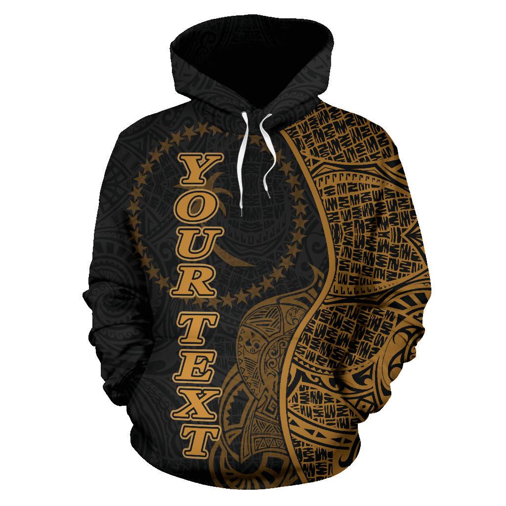 Chuuk Polynesian Custom Hoodie Coconut Gold - Polynesian Pride