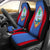Guam Car Seat Covers - Guam Flag Universal Fit Blue and Red - Polynesian Pride
