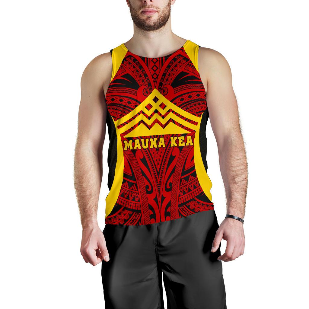 Hawaii Men's Tank Top - Protect Mauna Kea - Polynesian Pride