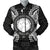 Northern Mariana Islands Polynesian Men's Bomber Jacket Map Black Black - Polynesian Pride