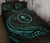 Chuuk Islands Quilt Bed Set - Turquoise - Frida Style - Polynesian Pride