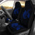 Anchor Blue Poly Tribal Car Seat Covers - Polynesian Pride