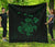 Hawaii Turtle Hibicus Map Premium Quilt - Green Green - Polynesian Pride