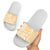 Polynesian Slide Sandals 06 White - Polynesian Pride