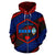 Guam Polynesian Zip up Hoodie I Love Guam - Polynesian Pride