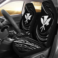 Kanaka Car Seat Covers - White - Frida Style - Polynesian Pride