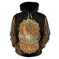 Wild Shark Polynesian Hoodie - Polynesian Pride