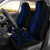 Hawaii Kakau Blue Polynesian Car Seat Covers - Polynesian Pride