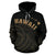 Hawaii Polynesia Hoodie Golden Tatau Style - Polynesian Pride