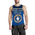 Northern Mariana Islands Polynesian Men Tank Top - Vibes Version Blue - Polynesian Pride