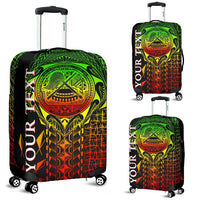 American Samoa Custom Personalised Luggage Covers - AS Seal Rocket Style (Reggae) - Polynesian Pride
