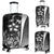 Pohnpei Micronesian Luggage Covers White - Turtle With Hook White - Polynesian Pride