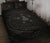Austral Islands Quilt Bed Set - Gray - Frida Style - Polynesian Pride