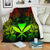 Polynesian Hawaii (Kanaka Maoli) Premium Blanket - Reggae Turtle Homeland White - Polynesian Pride