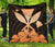 Hawaiian Kanaka Premium Quilt Hibiscus Polynesian Love Orange Orange - Polynesian Pride