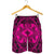 Polynesian Plumeria Mix Pink Black Men's Short - Polynesian Pride
