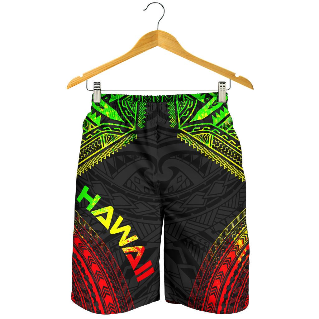 Hawaii Men's Shorts - Polynesian Chief Reggae Version - Polynesian Pride
