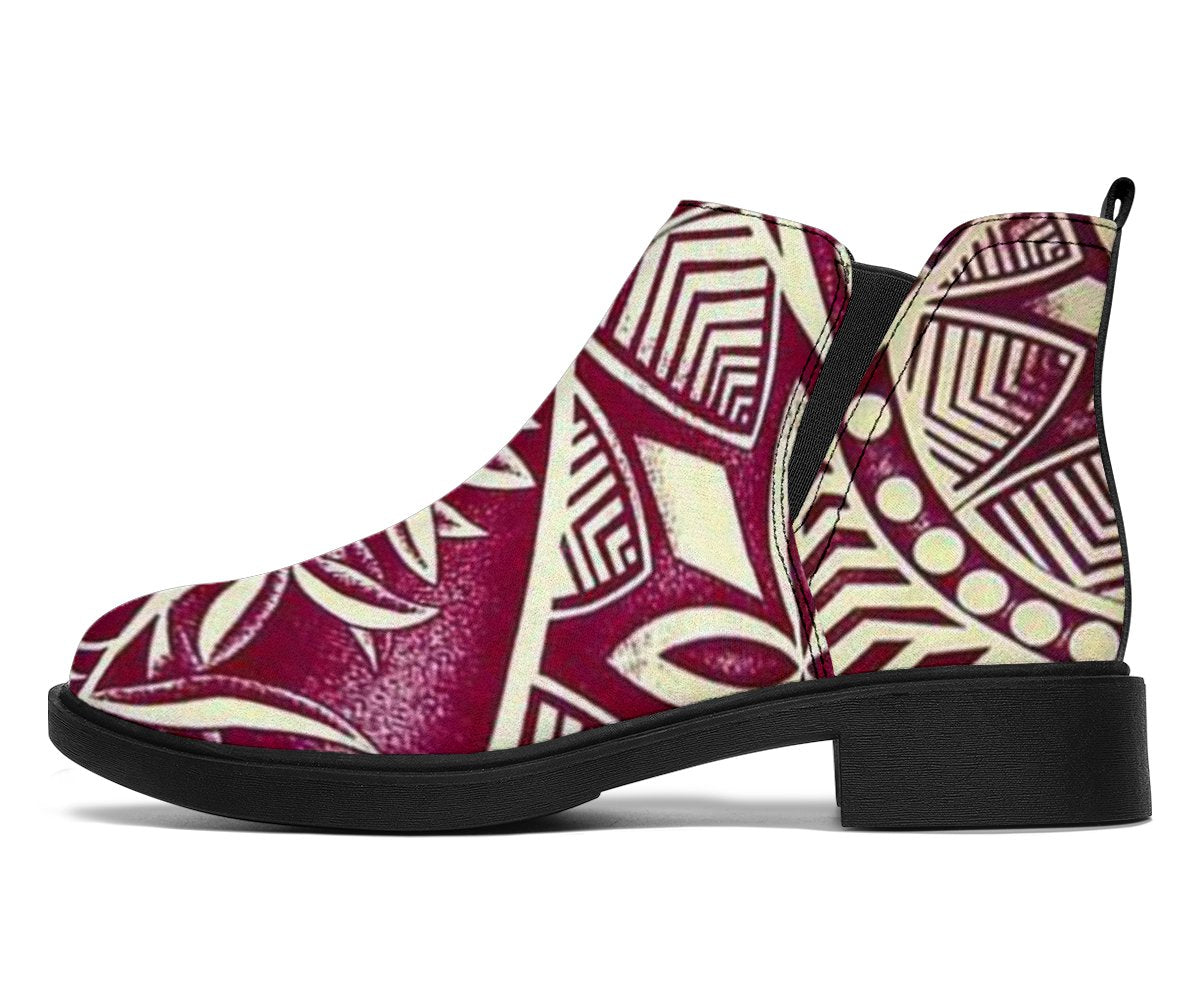 Polynesian Fashion Boots 40 Women Black - Polynesian Pride