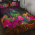 Guam Polynesian Quilt Bed Set - Summer Hibiscus Art - Polynesian Pride