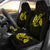 Anchor Yellow Poly Tribal Car Seat Covers - Polynesian Pride