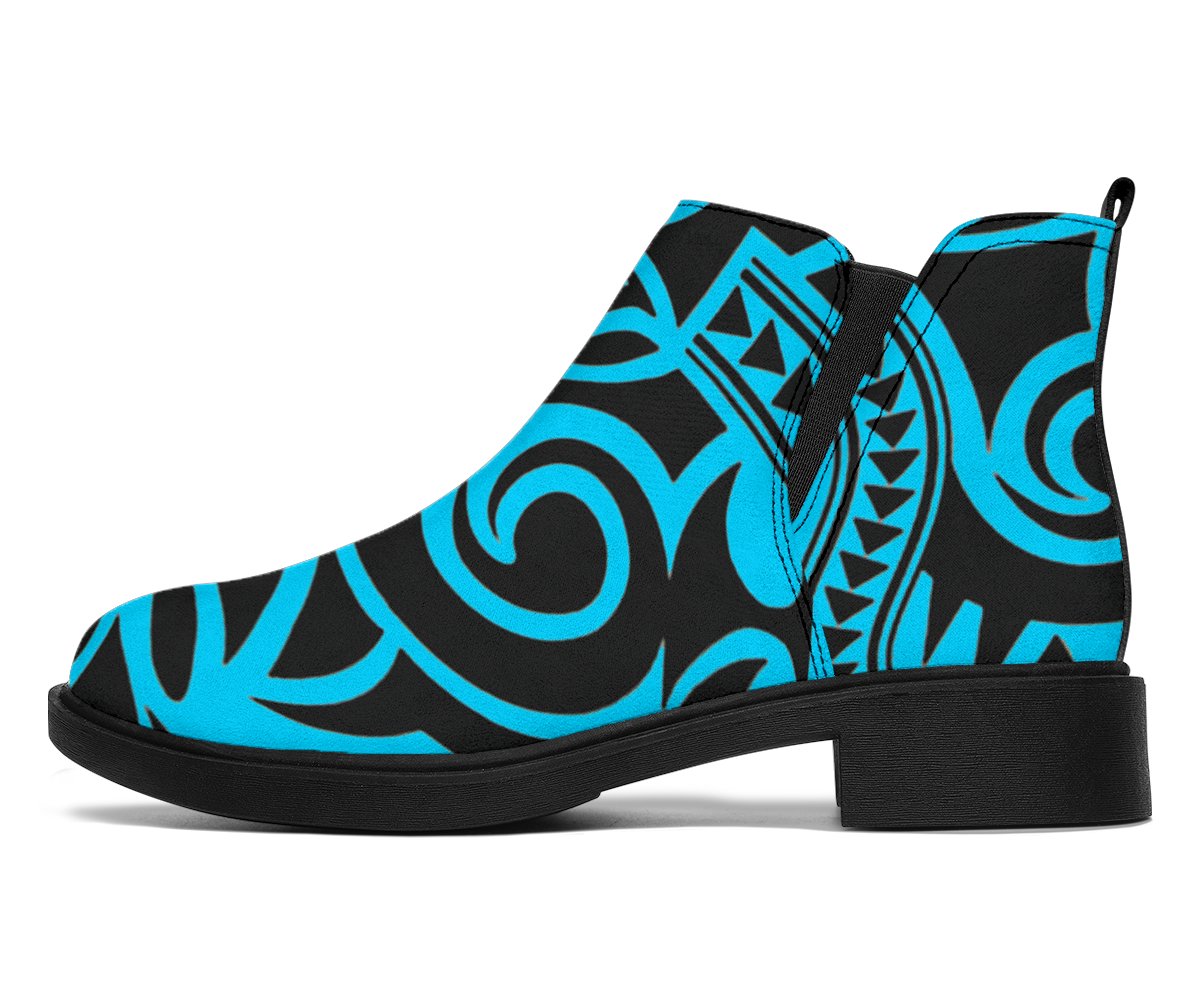 Polynesian Fashion Boots 45 Women Black - Polynesian Pride