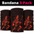 Polynesian Warrior Ikaika Hawaii Bandana 3 - Pack - Orange - Polynesian Pride