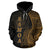 Samoa Polynesian Hoodie Coconut Tree Gold - Polynesian Pride
