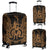 Vanuatu Polynesian Luggage Covers Map Gold Gold - Polynesian Pride