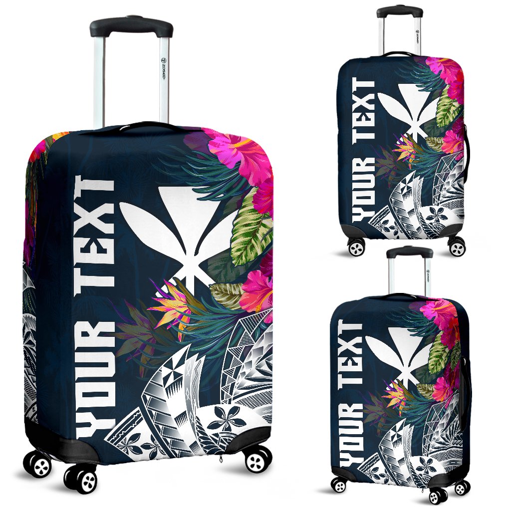 Polynesian Hawaii Custom Personalised Luggage Cover - Summer Vibes - Polynesian Pride