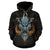 Polynesian Kamapuaa Flag of Hawaii Hoodie Gold Hawaiian Mythology Style - Polynesian Pride