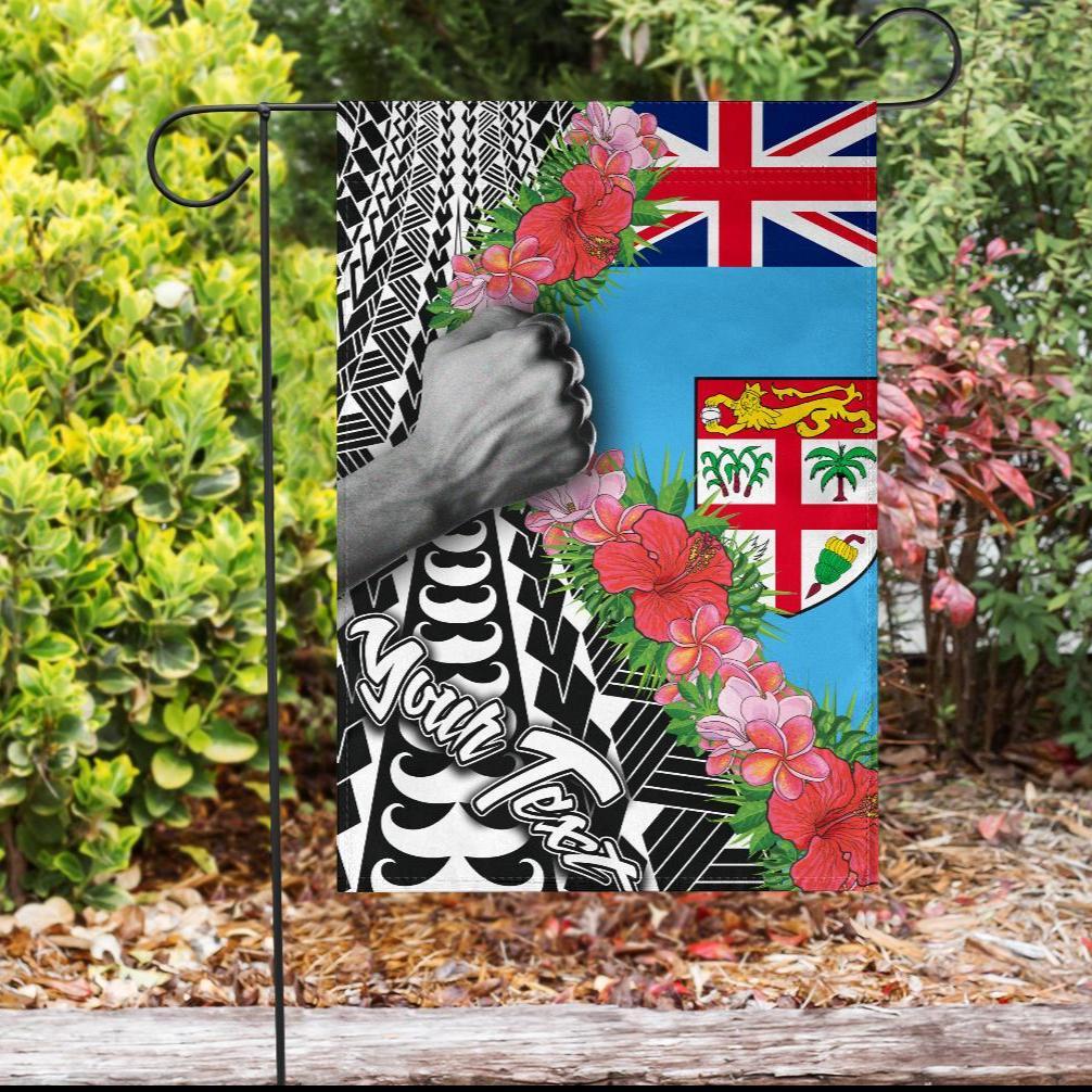 Fiji Flag - Custom Personalised Curve Style - Polynesian Pride